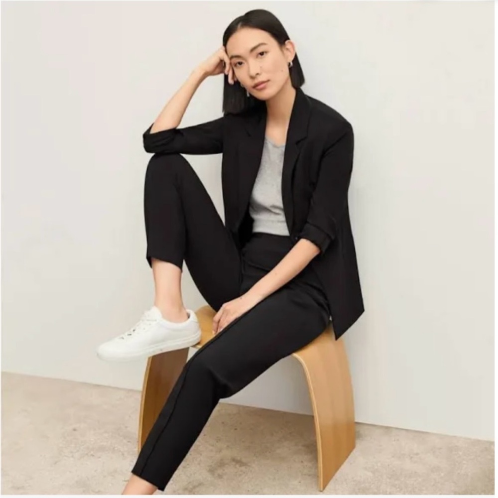 MM Lafleur Cigarette Pawer Stretch Black Pants